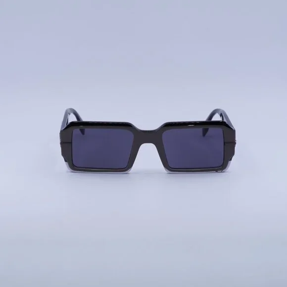 FENDI FE40073U Gray Blue Acetate Rectangular Sunglasses FENDI FE40073U Gray Blue Acetate Rectangular Sunglasses | eBay main image 4